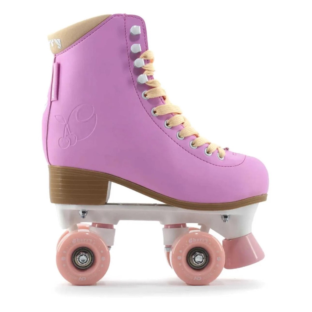 Patins Roller 4 Rodas Rosa Quad Tradicional Hondar Abec 7