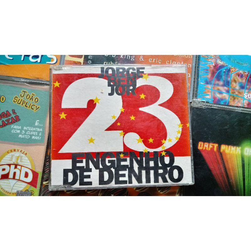 CD Single Jorge Ben Jor - Engenho de Dentro - 1993 - Promo