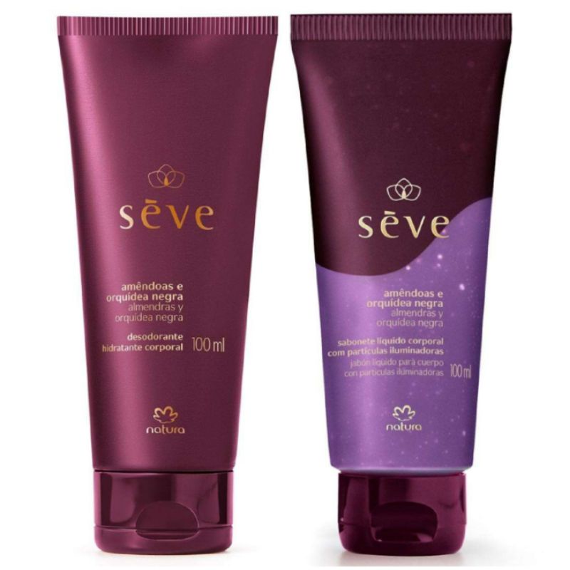 Natura Seve Creme Hidratante e Sabonete líquido + brinde | Shopee Brasil