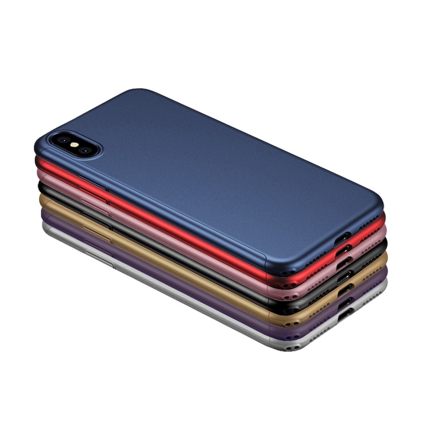Capinha iPhone X / iPhone XS 5,8'' Frente e Verso 360° + Película de Vidro
