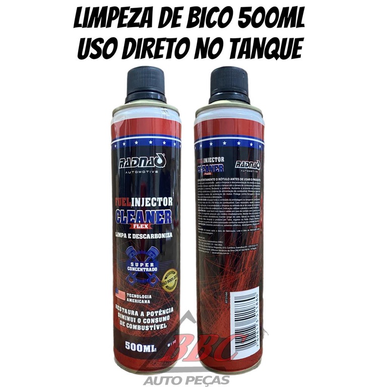 Limpa Injetor - Para Limpeza De Bico Injetor Automotivo Perfect Clean Fuel Injector Cleaner Flex 500ML em Oferta na Shopee
