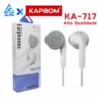 Fone De Ouvido Estéreo Super Bass Alta Qualidade com  Microfone P2 Original