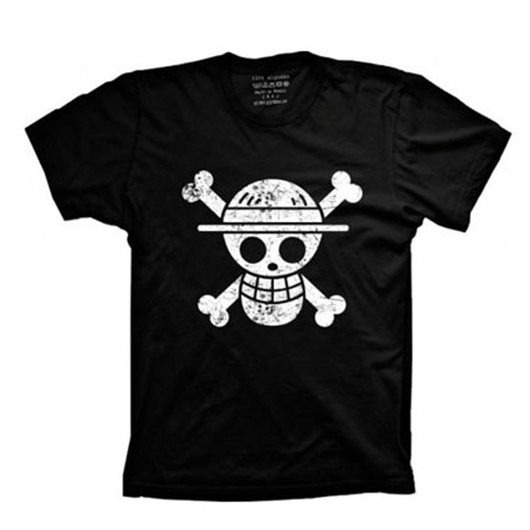 Camiseta Masculina One piece Monkey D. Luffy anime camisa mangá skul