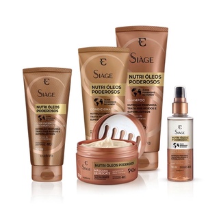 Óleos poderosos eudora shampoo condicionador máscara óleo bifásico e elixir overnight