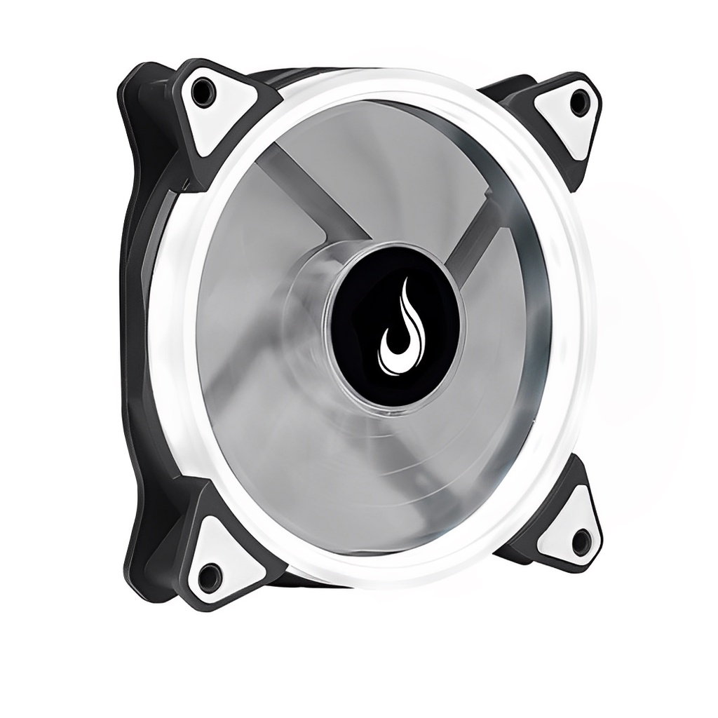 Cooler Fan Ventoinha Para PC Gabinete Gamer Rise Mode Galaxy G1 120mm LED Luz Branco