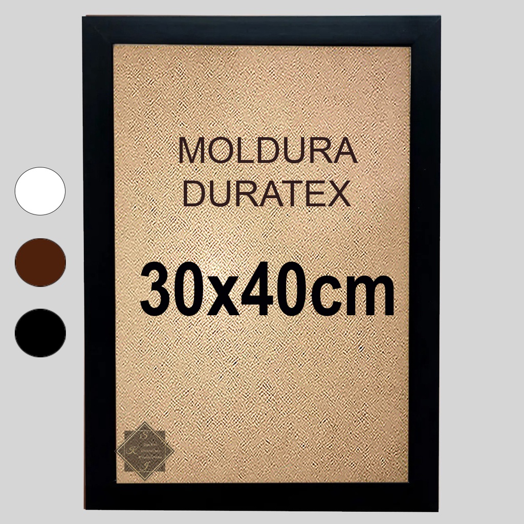 Moldura Quadro Com Duratex 30x40cm em Oferta na Shopee