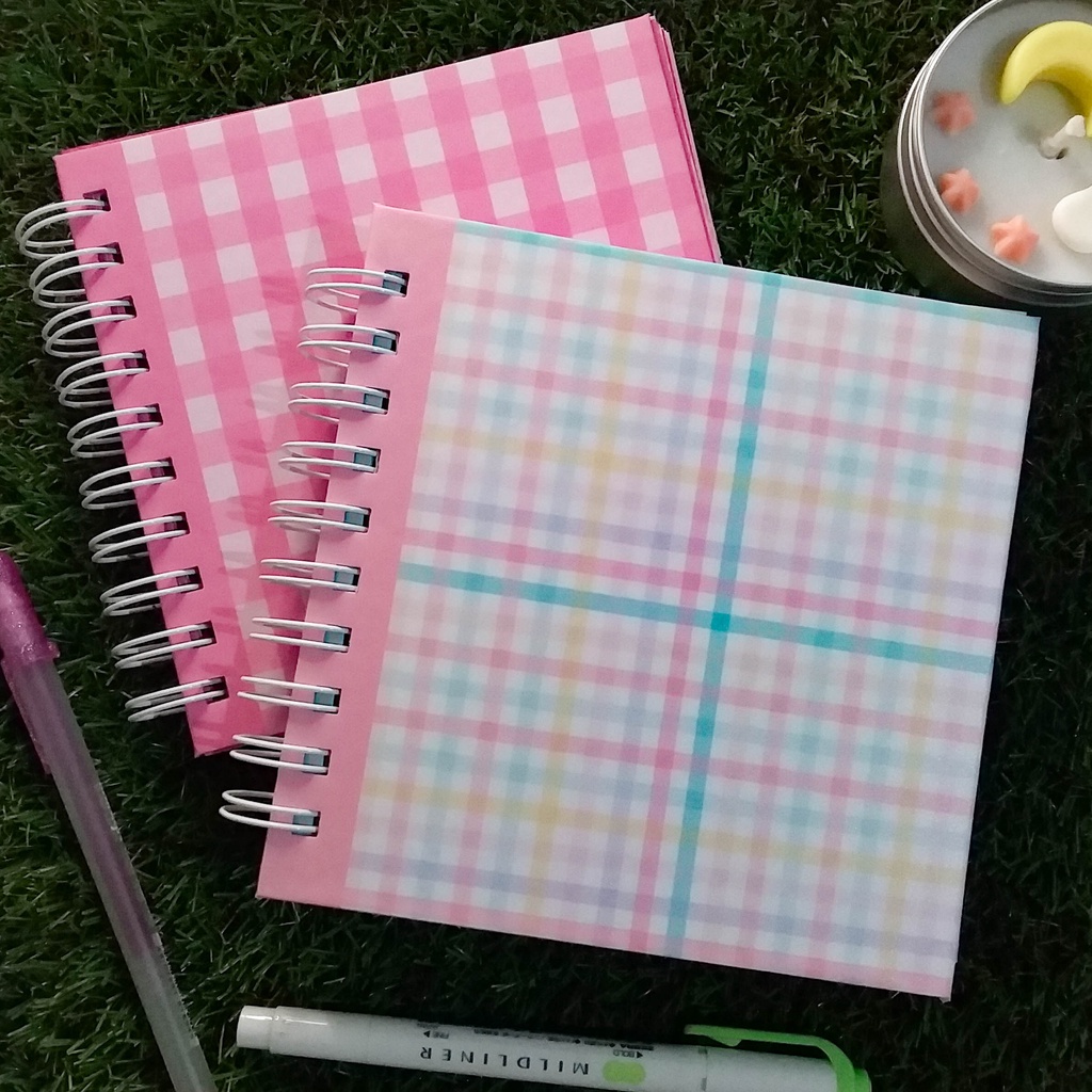 Decobook [ caderno quadrado com folhas coloridas / journal / scrapbook ...