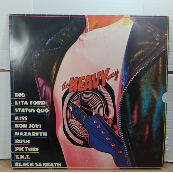 The Heavy Way: Black Sabbath / Kiss / Bon Jovi / Lita Ford / Rush / Dio / Status Quo / Picture / T.N.T  (LP Vinil Original)
