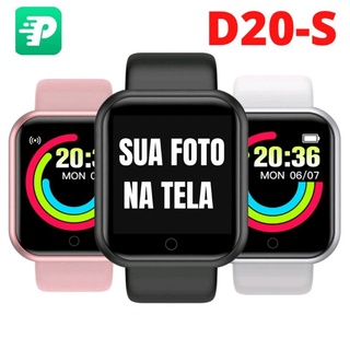 Relógio digital inteligente smartwatch y68 prova d
