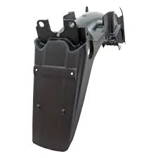 Paralama Traseiro Suporte de Placa Cg Titan 150 2004 até 2008 Preto