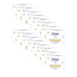 Kit 16 Sabonetes em Barra Baby Dove Hidratação Balanceada 75g
