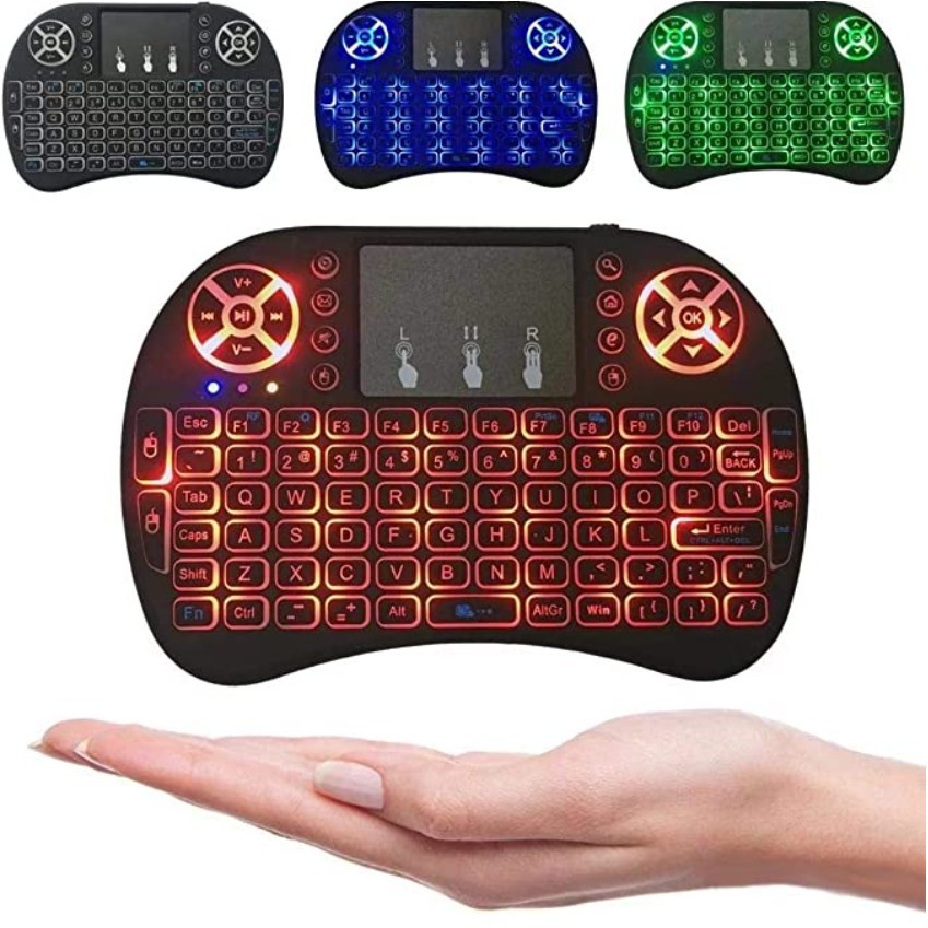 Mini Teclado Wireless Touch Pad Celular Pc Android Tv Smart | Shopee Brasil