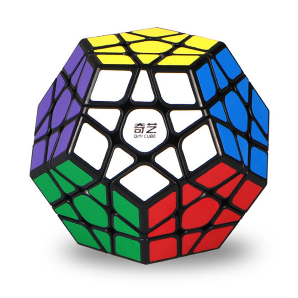 Dodécaèdre Cube Magique 3x3x3 sans Autocollant Jouet Cadeau Emballage pour Enfants et Adultes TOYESS Megaminx Cube 3x3 Stickerless 