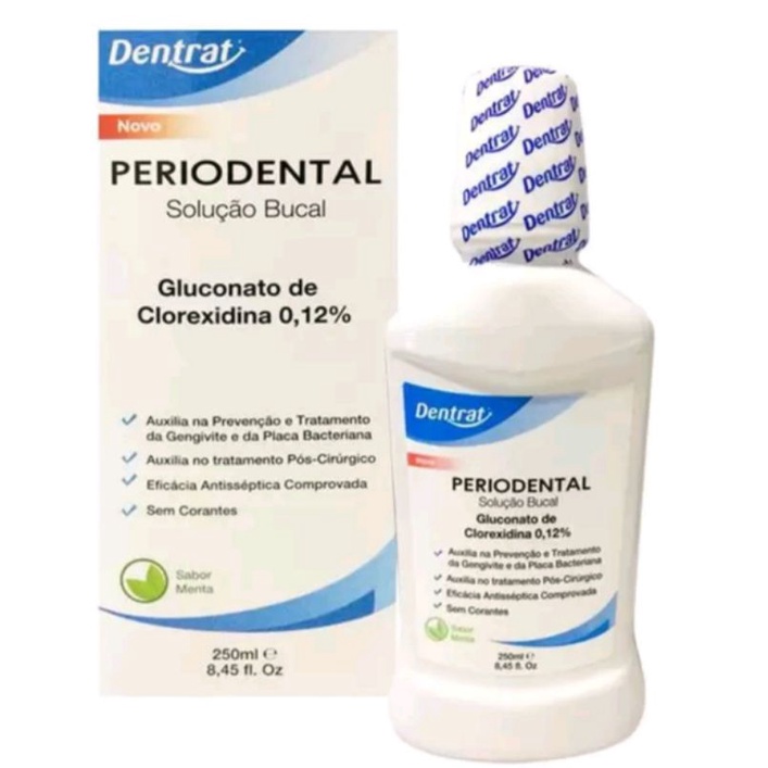 Enxaguante Periodental Dentrat Clorexidina 0,12%
