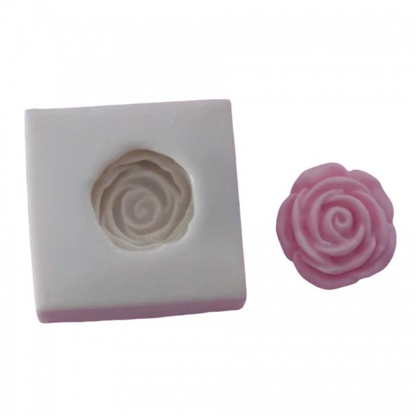 Molde De Silicone Rosa Giovana Cute Molde Para Confeitaria Molde Para Biscuit 274