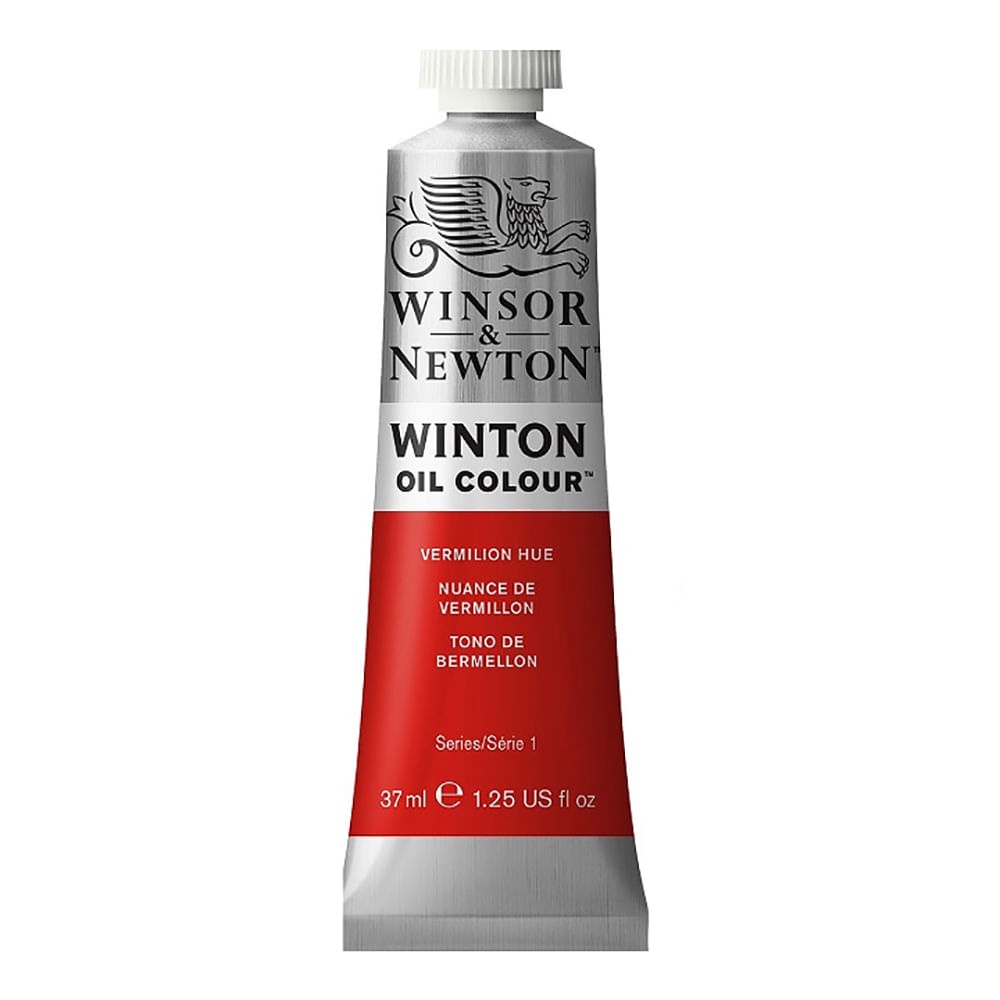 Tinta Óleo Winton Winsor & Newton 37ml 682 Vermilion Hue