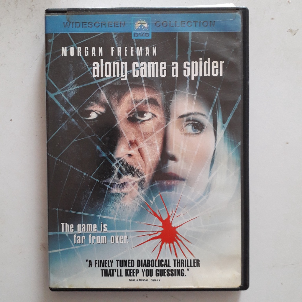 DVD Along Came A Spider - Na Teia Da Aranha - Lee Tamahori - Morgan Freeman - Monica Potter - Importado