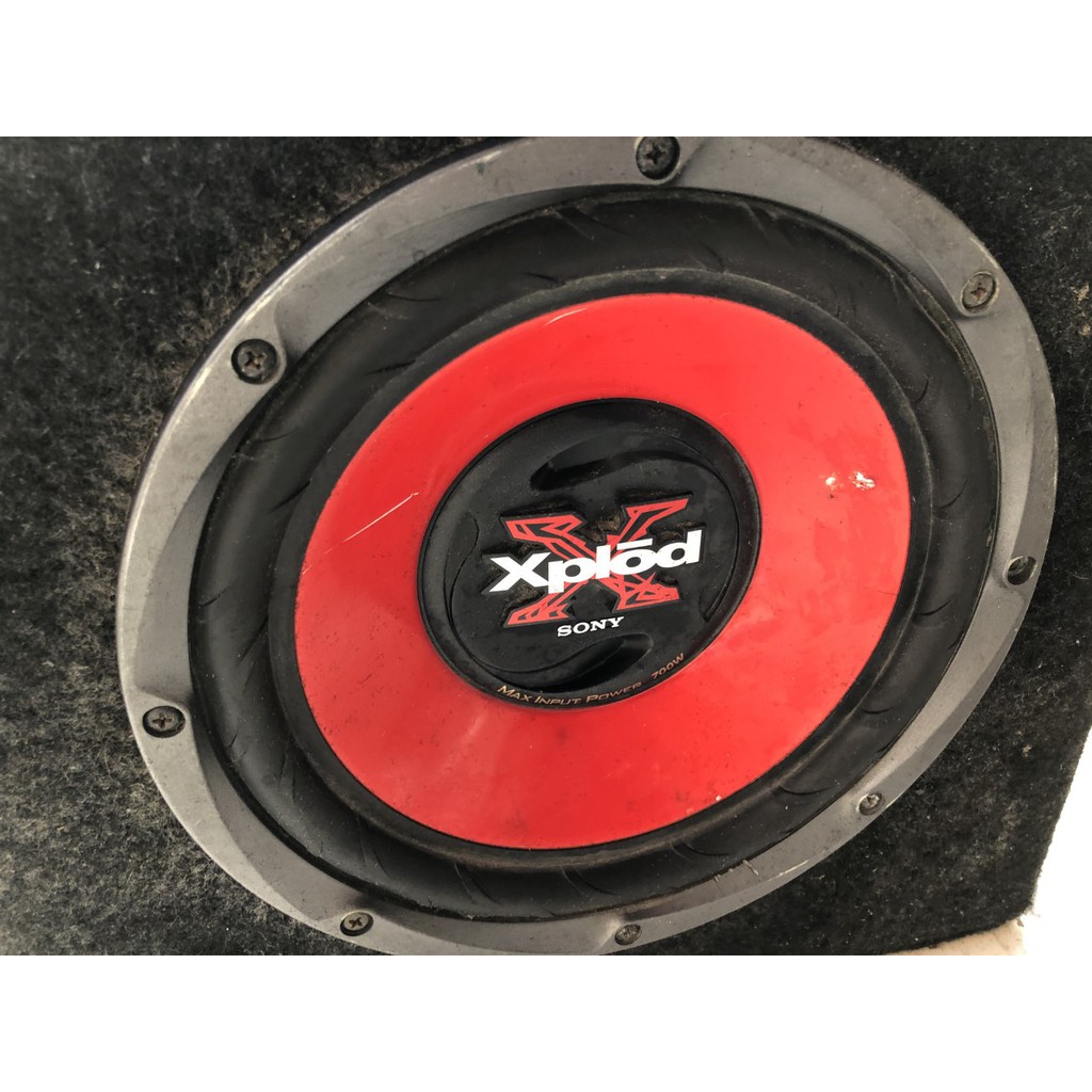 Caixa Som de 10 polegadas Sony Xplod Usada