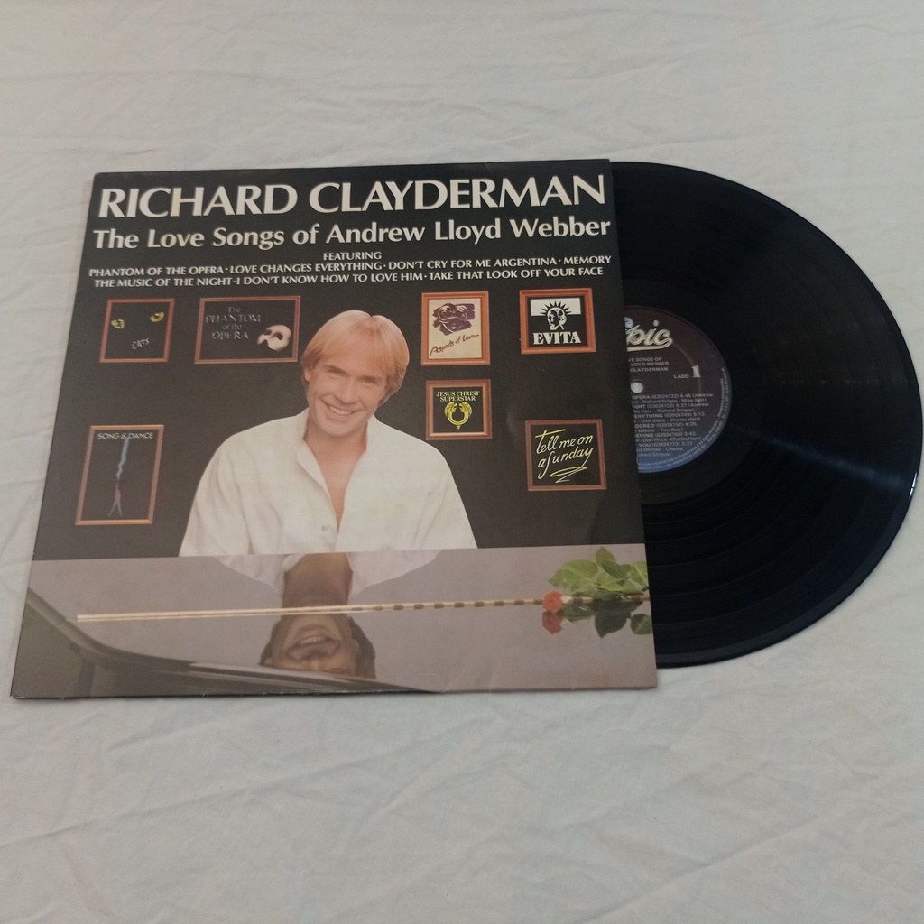 Lp Richard Clayderman The Love Songs Of Andrew Lloyd Webber Favorito