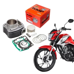 Kit Cilindro Cg 160 Titan 160 Bros 160 Nxr 160 Kmp