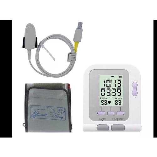 Monitor Paciente Pressão Arterial Braço Sp02 Pni Contec 08c