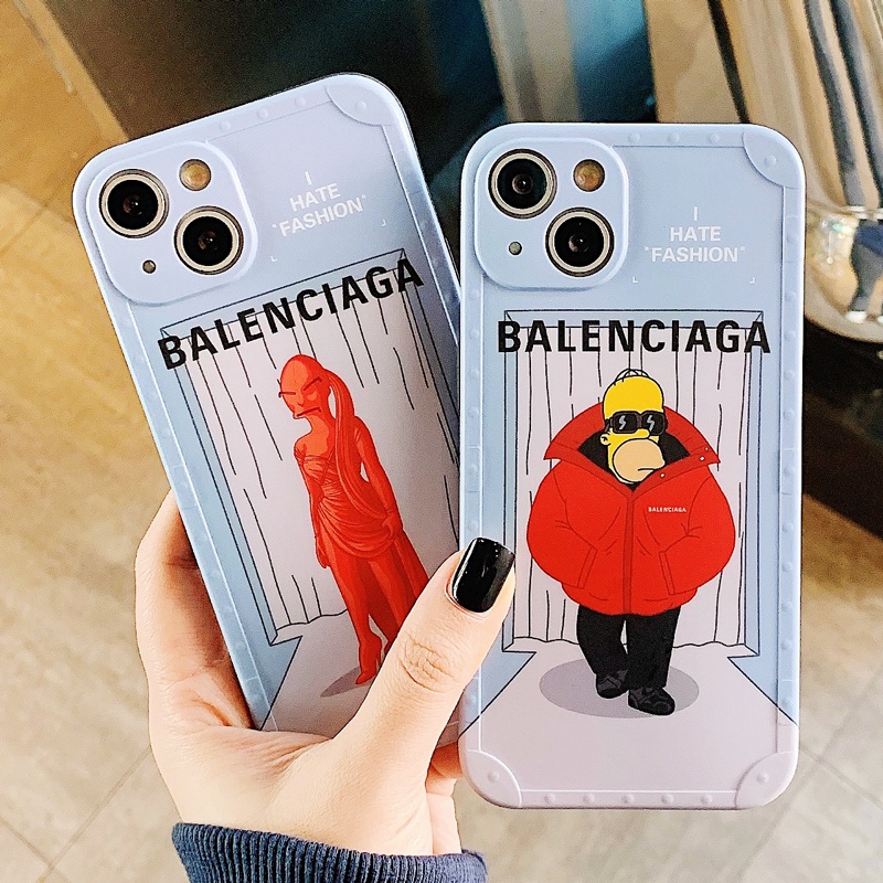 Capa Anti-Impacto Balenciaga Hipster Simpson Kardashaga Para
