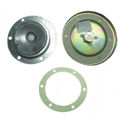 Kit Tampa Cárter Com Bujão Peneira Fusca Brasilia Gol Komb