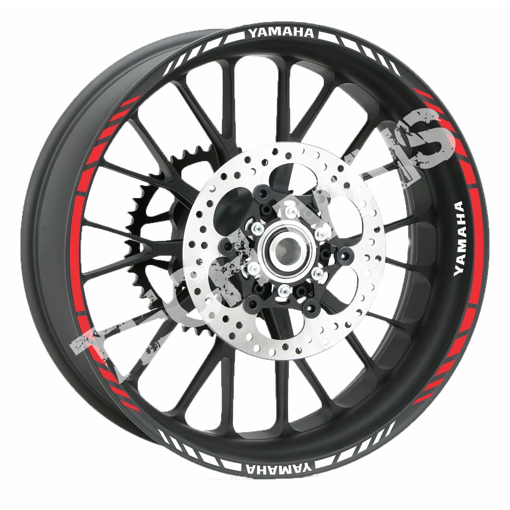 Kit de Friso Fita Refletivo para roda de Moto Yamaha Adesivo Fazer 250 FZ25 Fazer 150 Adesivo R3 R6 R1 TMax XMax RD 135 Adesivo RD 350 Adesivo Crosser Adesivo XTZ250X FZ6 Adesivo Fazer 600 Adesivo Factor YBR  Adesivo MT-03 Adesivo MT-07 Adesivo MT-09 YZF em Oferta na Shopee