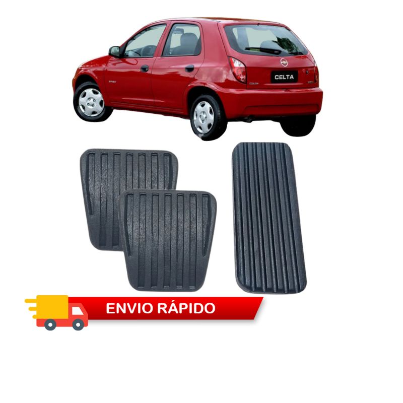 Kit Capa Pedal Celta 00 01 02 03 04 05 06 07 08 09 10 11 12 13 14 em Oferta na Shopee