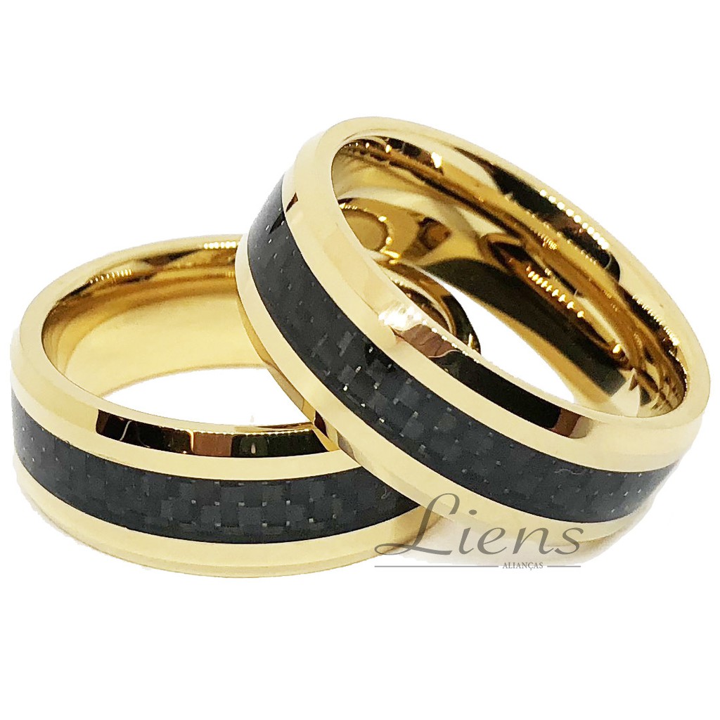 Alianças Ouro Casamento Banhada 18k Anatômica Tradicional - Jewelery -  Aliança - Magazine Luiza