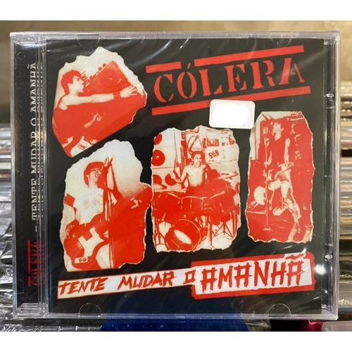 Cd Colera - Tente Mudar O Amanhã 4 Bonus Lacrado