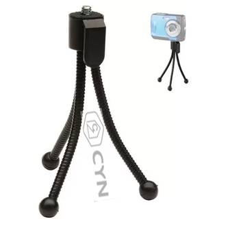 Mini Tripé Flexível De Mesa Para Câmera Ring Ligth Celular