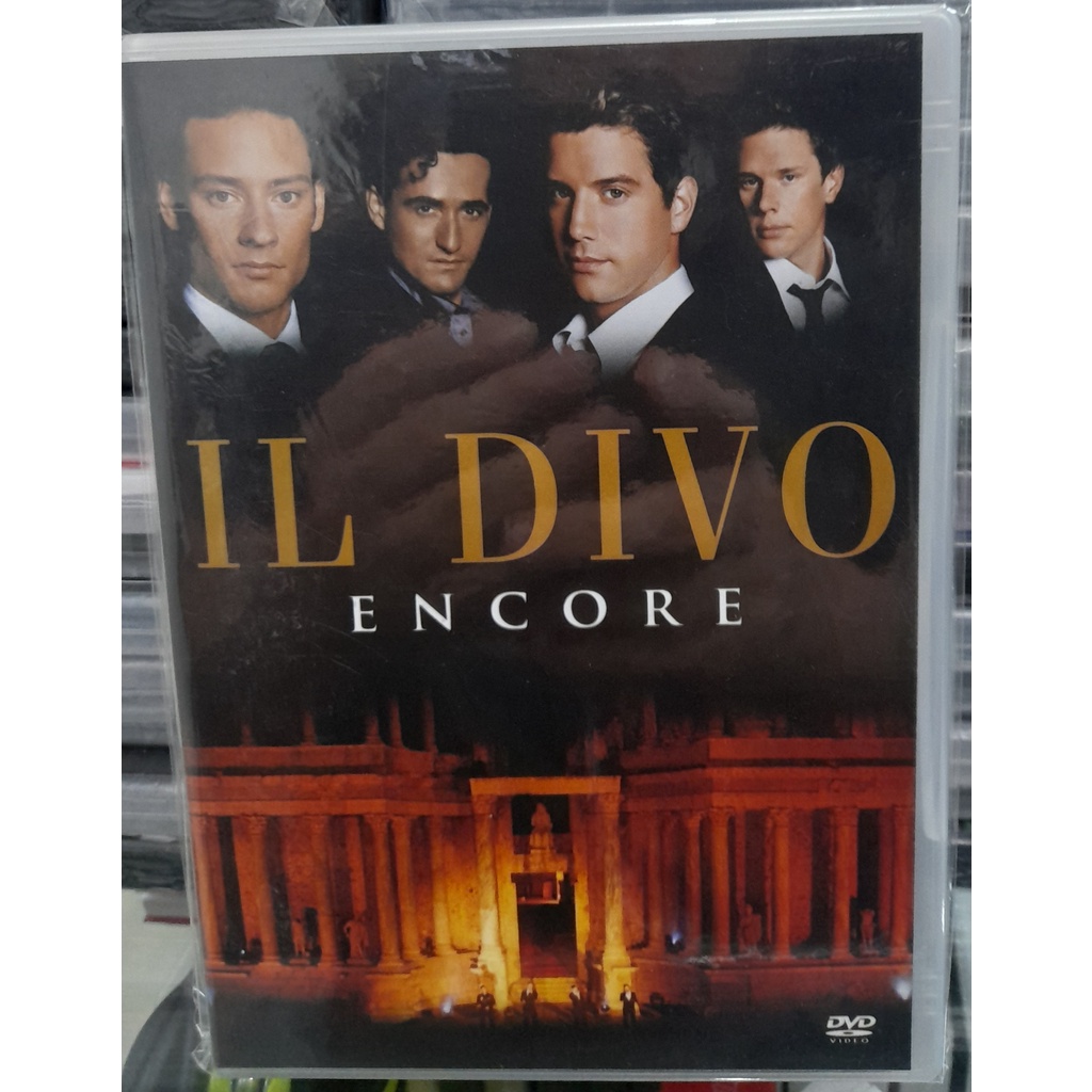 DVD-IL DIVO-ENCORE-CONSERVADO