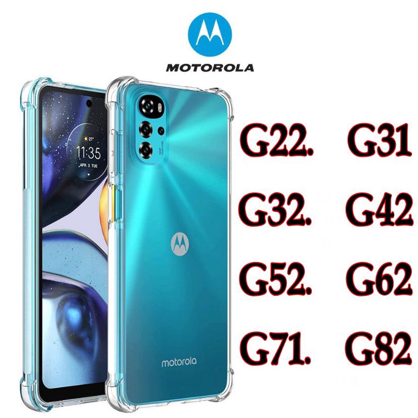 Custodia Silicone Morbida Per Motorola Moto G42: Trasparente Antiurto E Antiscivolo | Cover Sottile TPU