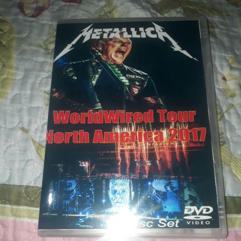 DVD Metallica - Wordwired Tour 2017 North America - DUPLO