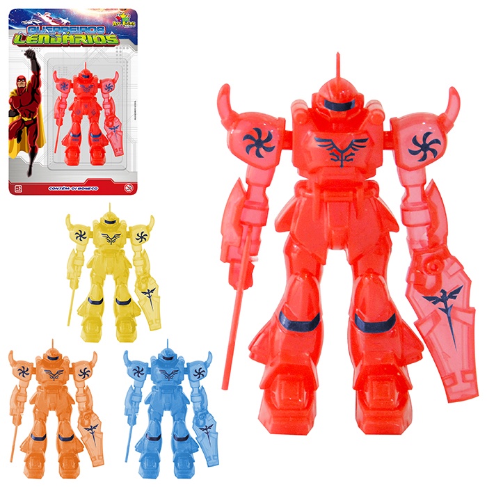 MINI ROBO DAS GALAXIAS COLORS BRINQUEDO