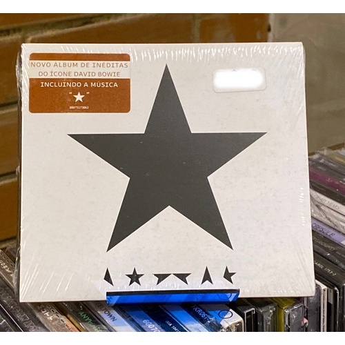 Cd David Bowie - Blackstar Lacrado Nacional Digipack
