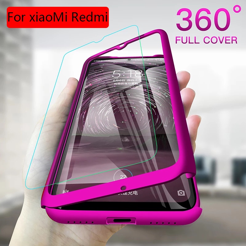 XIAOMI MI A3 FUNDA CARCASA DOBLE TRANSPARENTE CON PROTECCION 360º