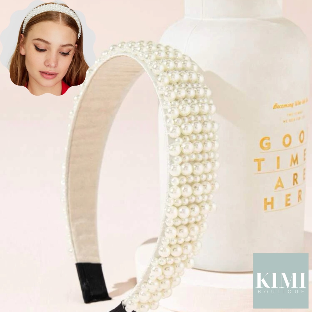Tiara de cabelo Perolas Casamento festa Luxo Feminina PRONTA ENTREGA