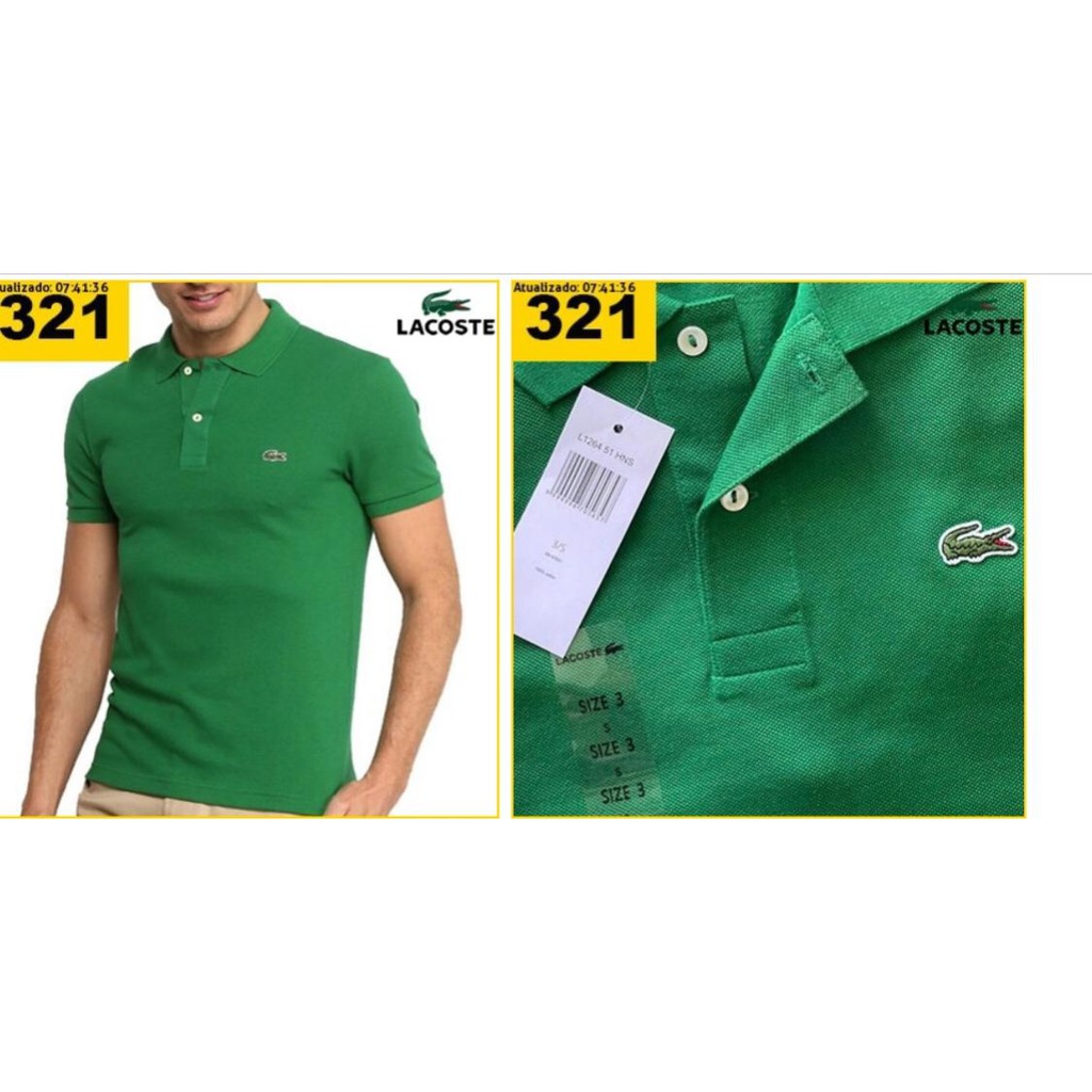 Pólo Importada peruana no tecido pique, super confortável, sem detalhes, slim, do tamanho M/G