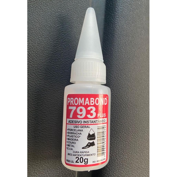 Kit 5 Adesivo De Cola Instantânea 793 20g Promabond em Oferta na Shopee