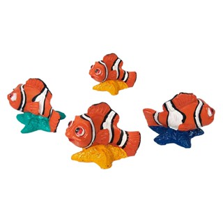 Nemo Miniatura Pct C/4 Pcs Peixe Enfeite em Oferta na Shopee