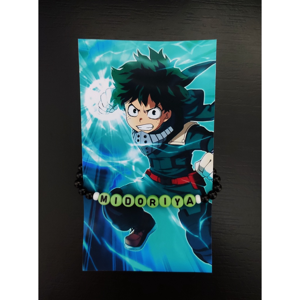 Pulseira Boku no Hero Anime My Hero Academia | Shopee Brasil