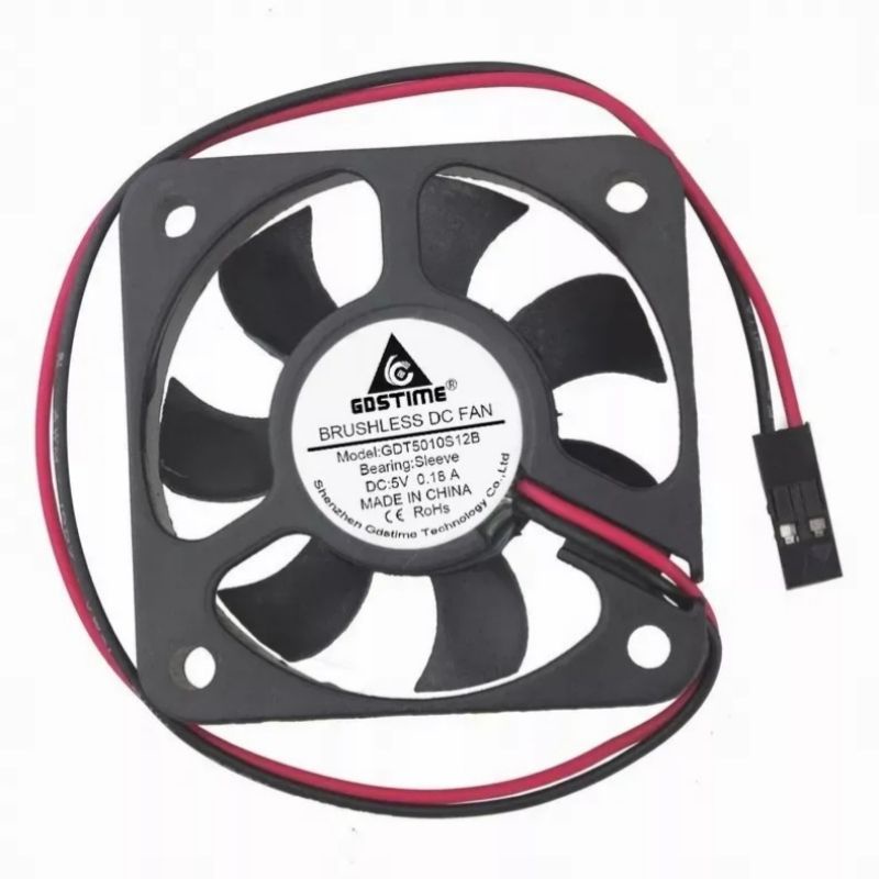 Mini Cooler Ventoinha 5v Gds Time 50x50x10 Mm