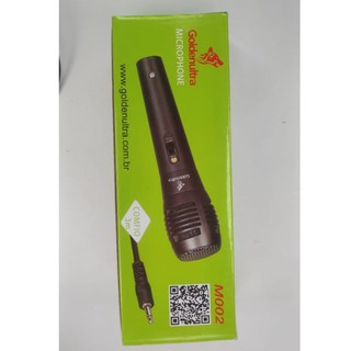 Microfone Goldenultra M002 Entrada P10