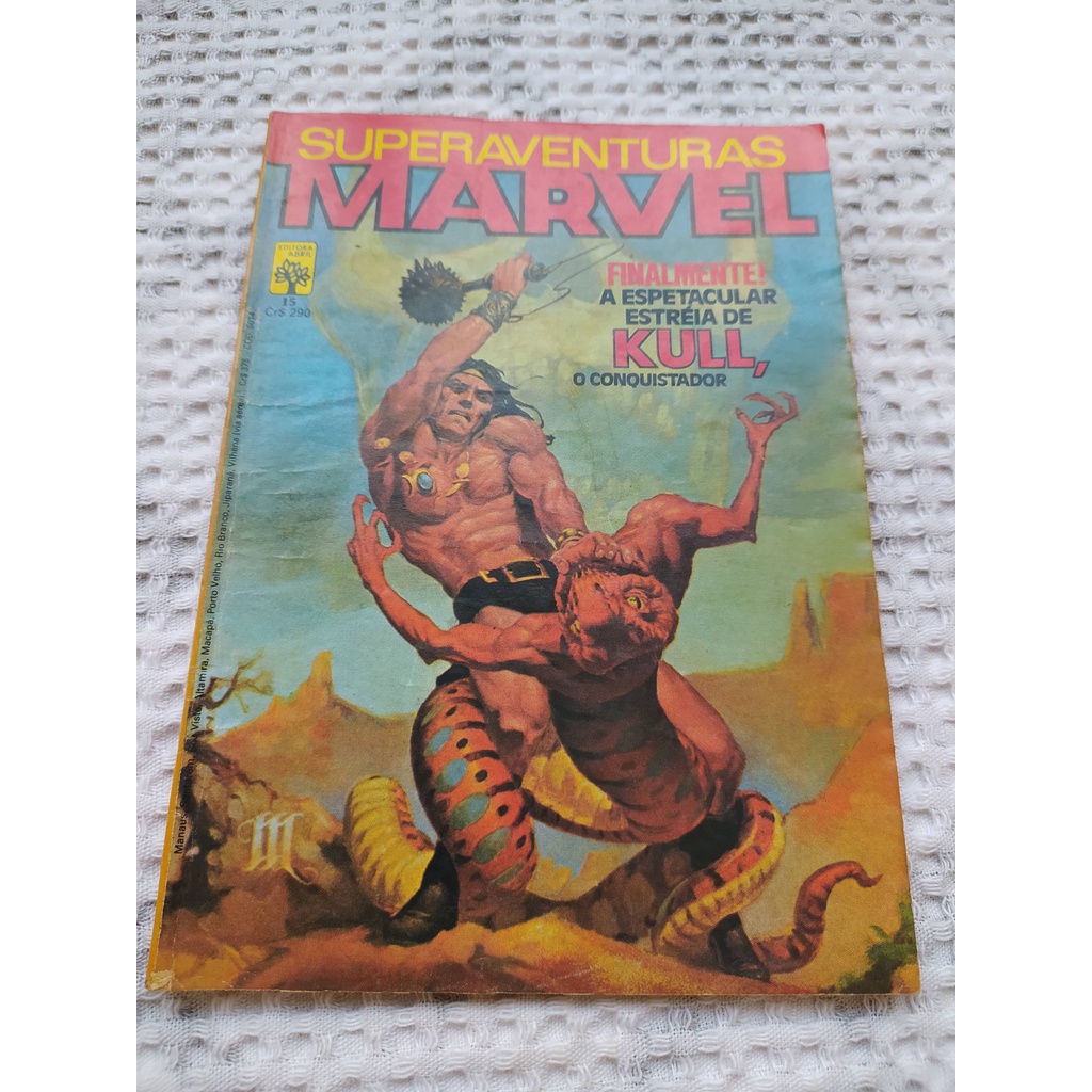 Superaventuras Marvel nº 15, Ed. Abril, formatinho, hq, R