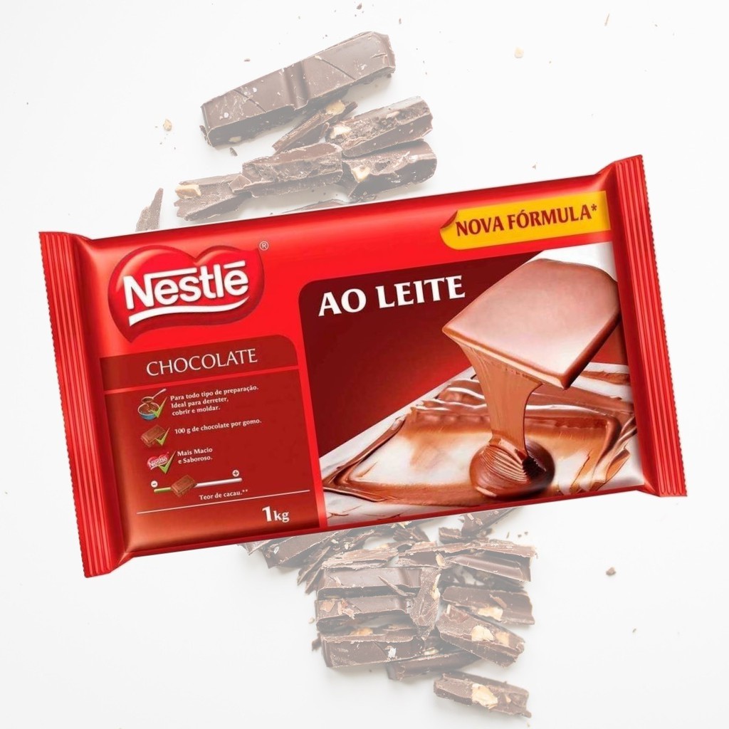 Quanto Rende Uma Barra De Chocolate De 1kg