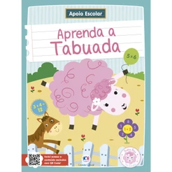 Livro - Apoio Escolar - Aprenda a Tabuada - Capa comum - Ciranda Cultural