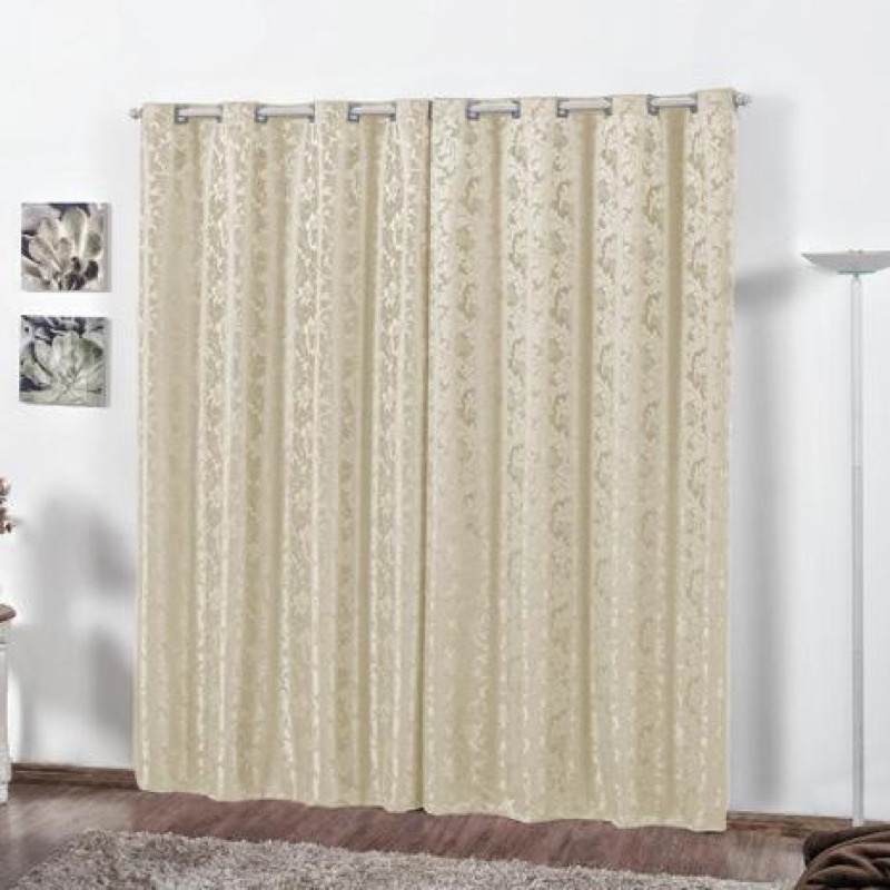 Cortina Jacquard Sala E Quarto 2,70 x 2.45mts Grande