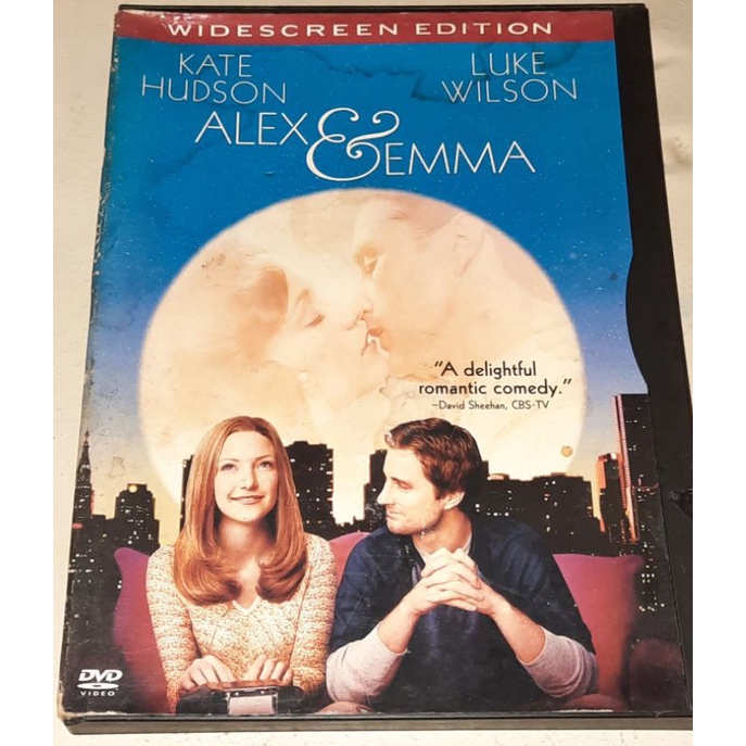 DVD Alex e Emma Kate Hudson Luke Wilson importado 285